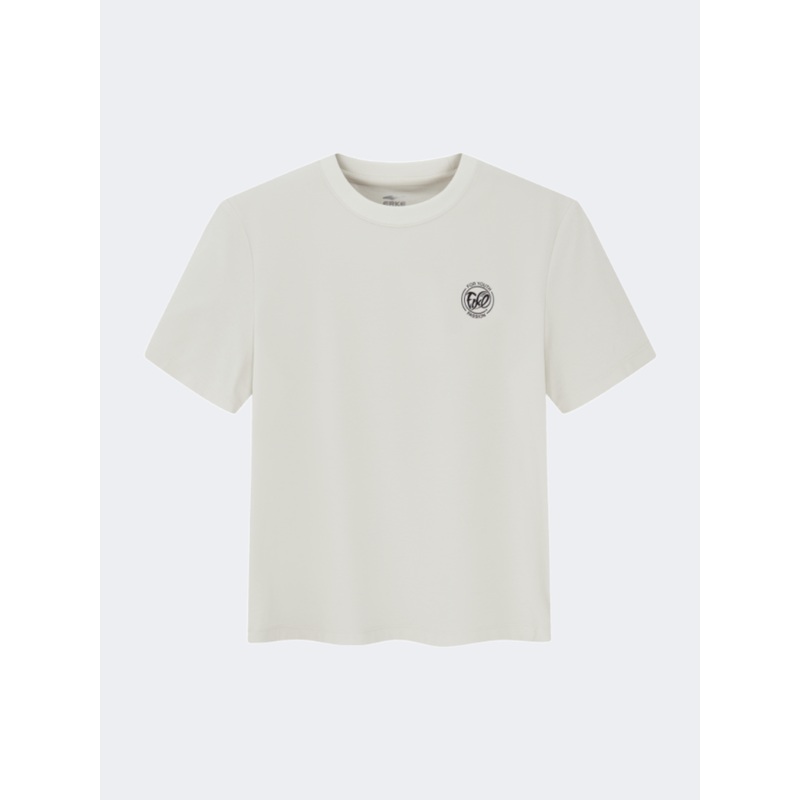 Erke Women Lifestyle T-Shirt Glacier White