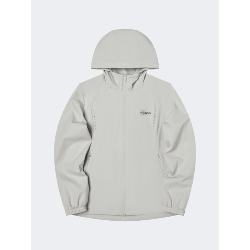 Erke Women Training Jacket L.Blue Gray