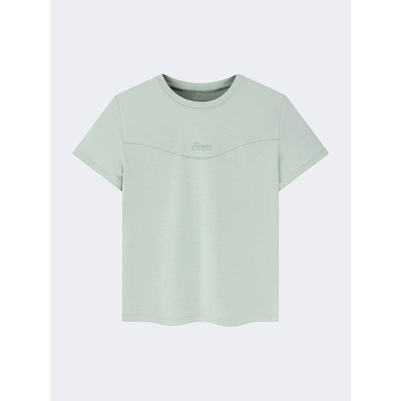 Erke Women Training T-Shirt Light Jade Green