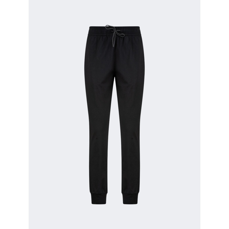 Oil And Gaz Cuffed Leg Women Lifestyle Pant Black