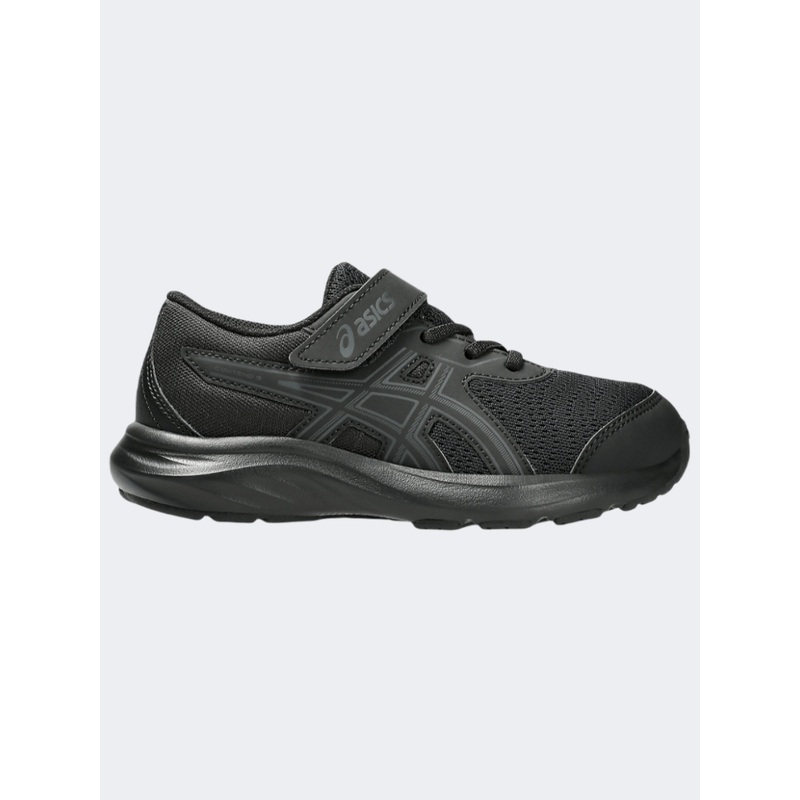 Asics Contend 9 Ps-Boys Running Shoes Black/Graphite Grey
