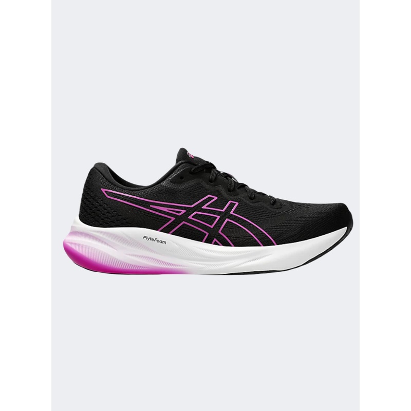 Asics Gel Pulse 15 Women Running Shoes Black/Bold Magenta