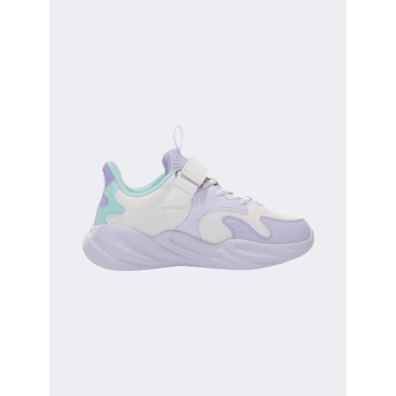 Erke Casual Ps-Girls Lifestyle Shoes White/Thistle