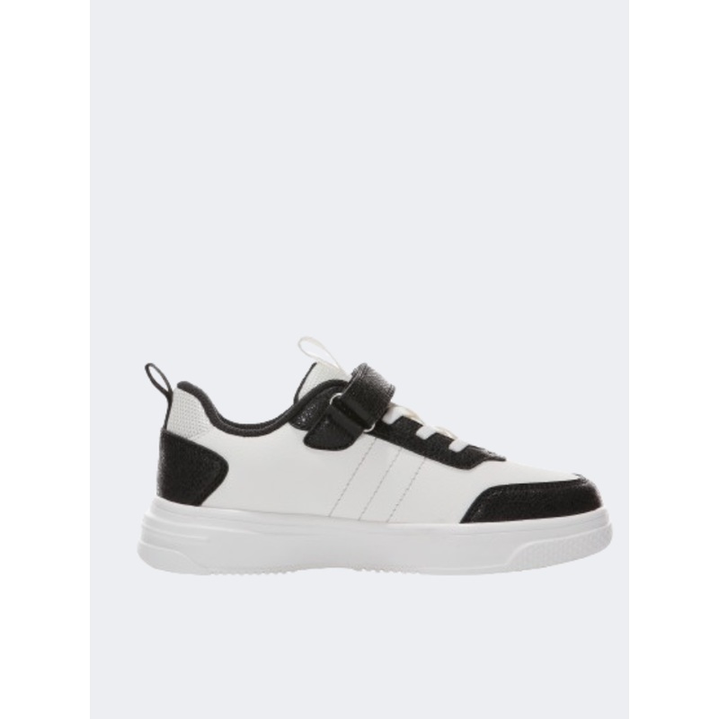 Erke Skateboard Gs-Boys Lifestyle Shoes White/Black