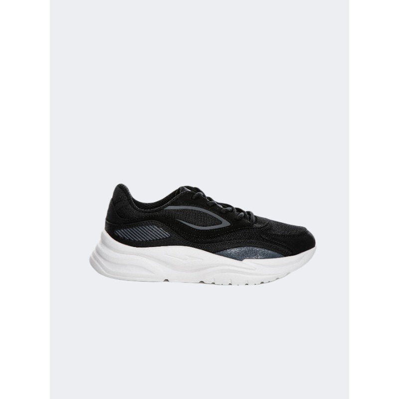 Erke Skateboard Men Lifestyle Shoes Black/Charcoal