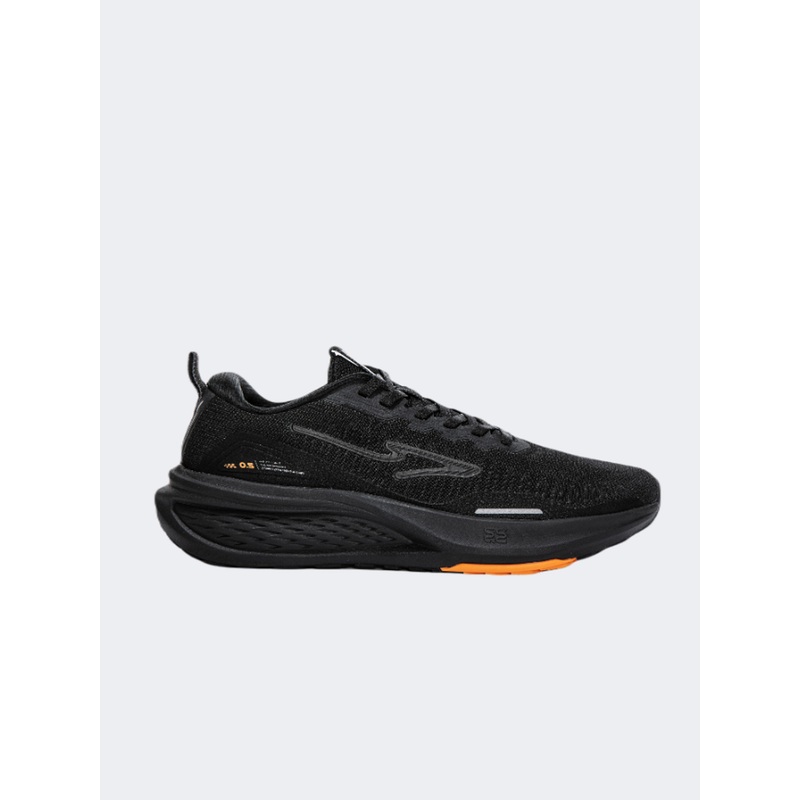 Erke Stability Men Running Shoes Black/Orange