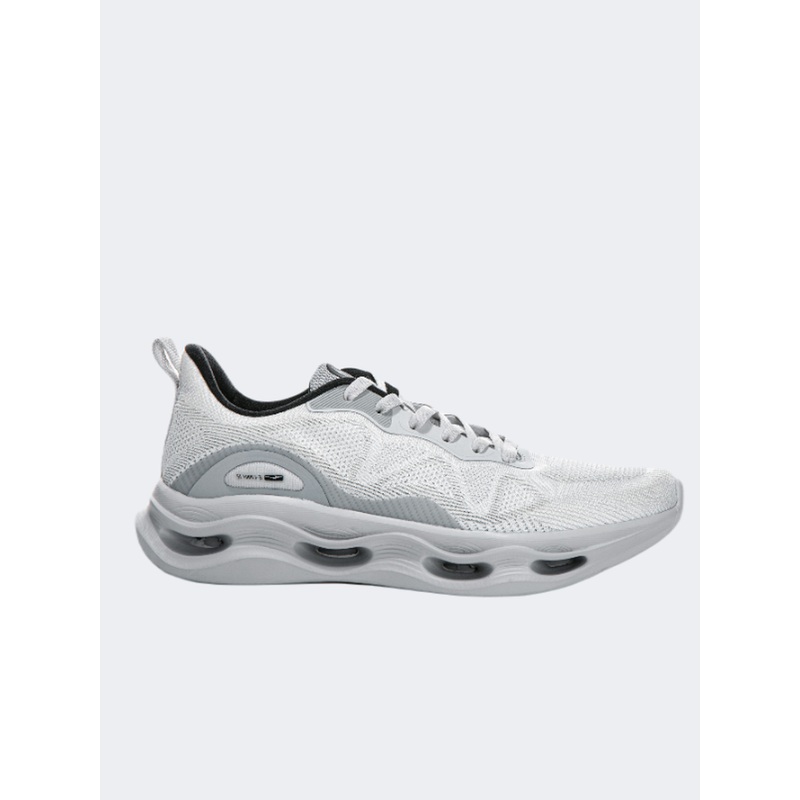 Erke Stability Men Running Shoes Grey/Black