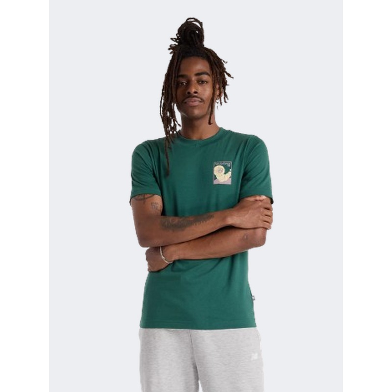 New Balance 550 Men Lifestyle T-Shirt Nightwatch Green