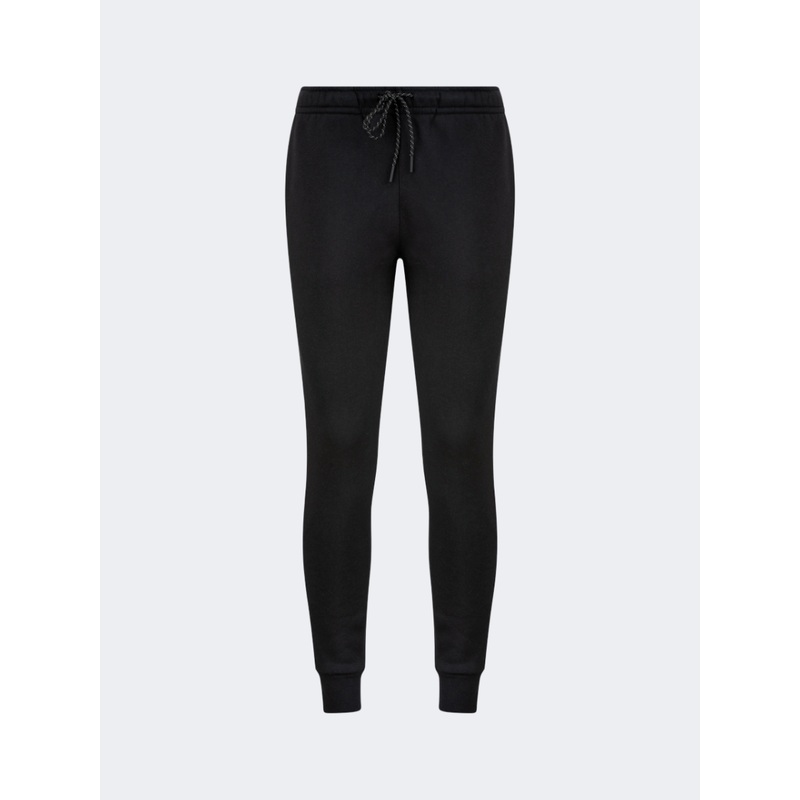 Oil And Gaz Brushed Women Lifestyle Pants Black