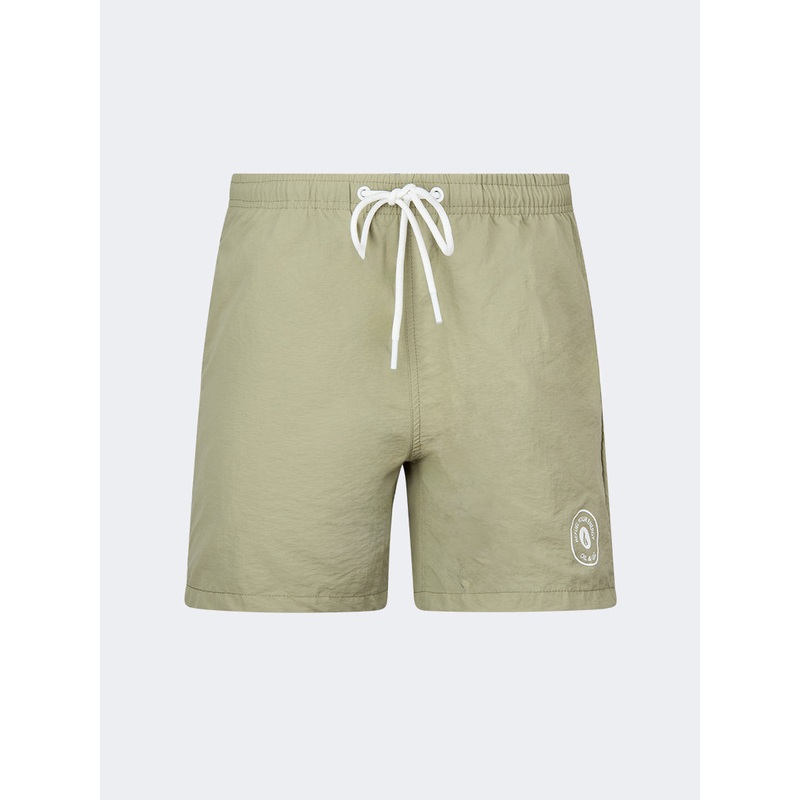 Oil And Gaz Quick Drying Men Swim Short Army