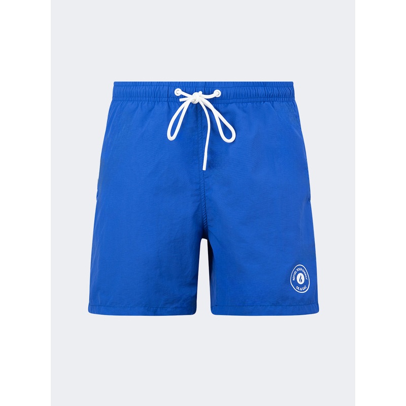 Oil And Gaz Quick Drying Men Swim Short Blue