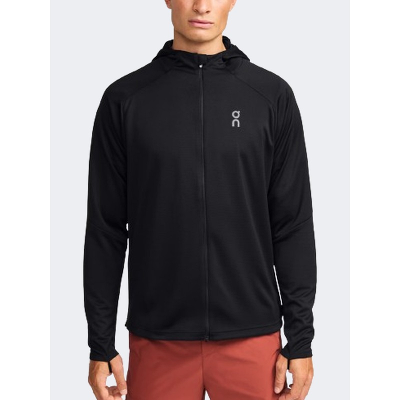 On Climate Men Running Hoody Black