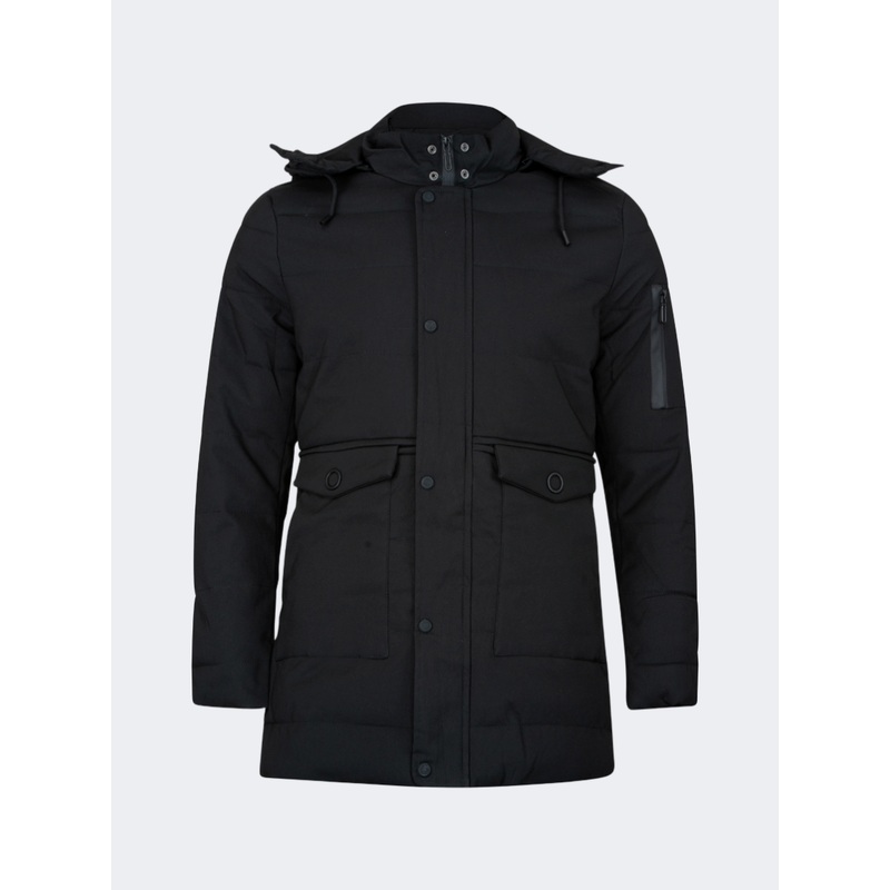 Top Ten Soft Men Lifestyle Parka Jacket Black