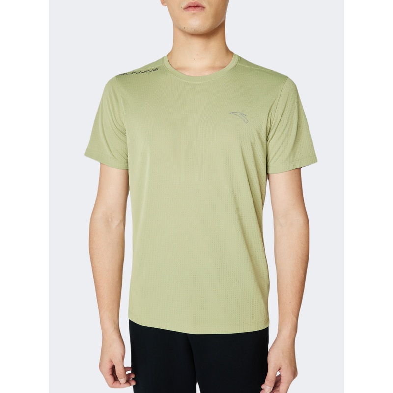Anta Flow Light Men Running T-Shirt Dark Green