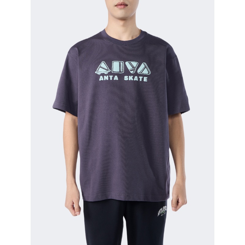 Anta Skate Men Lifestyle T-Shirt Navy