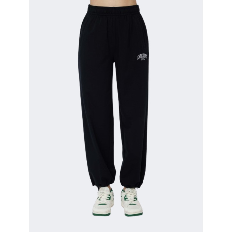 Anta Sports Club Women Lifestyle Pant Black