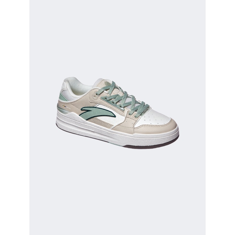 Anta Street Play Lite Women Lifestyle Shoes White/Grey/Green