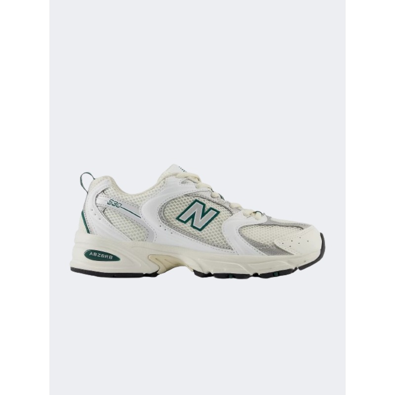 New Balance 530 Unisex Lifestyle Shoes Sea Salt/White/Green