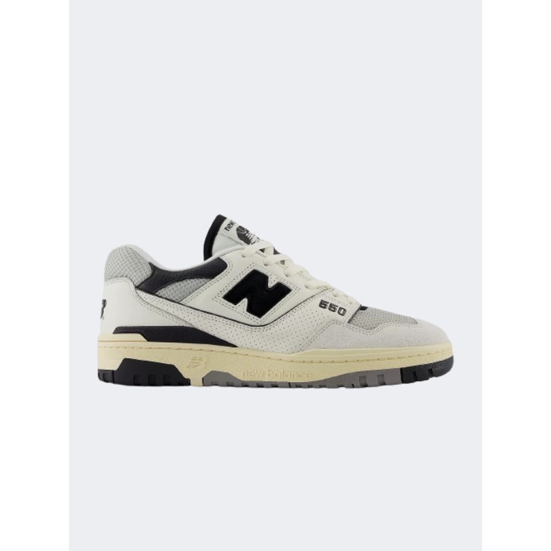 New Balance 550 Unisex Lifestyle Shoes Sea Salt/Black