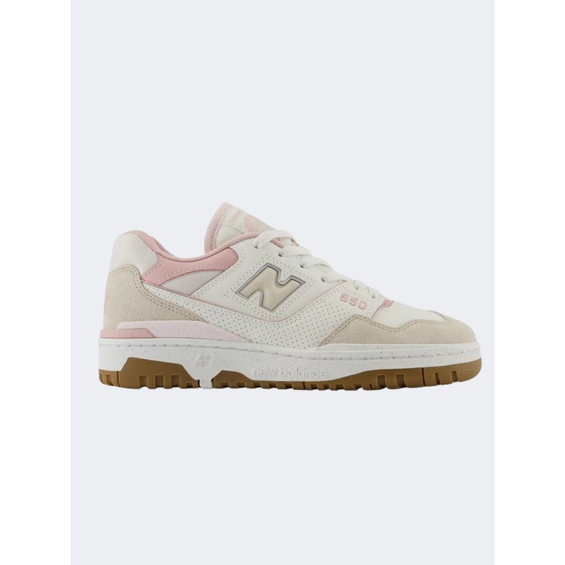 New Balance 550 Women Lifestyle Shoes Sea Salt/Pink