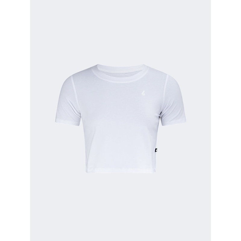 Oil And Gaz Classic Women Lifestyle T-Shirt White