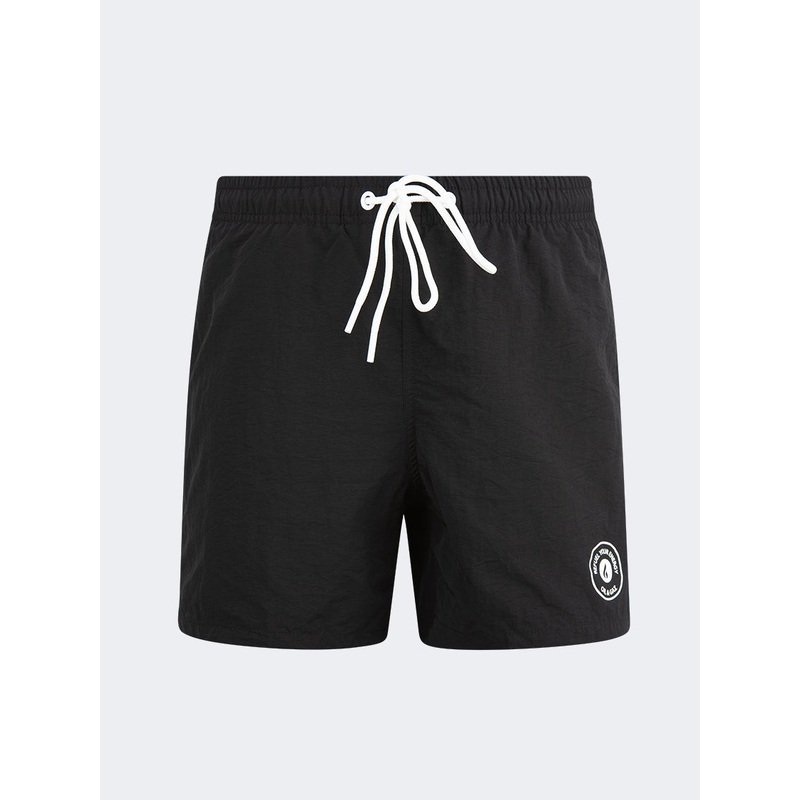 Oil And Gaz Confortable Men Beach Swim Short Black