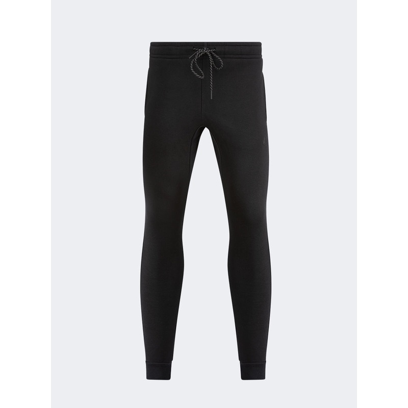 Oil And Gaz Cuffed  Men Lifestyle Pant Black