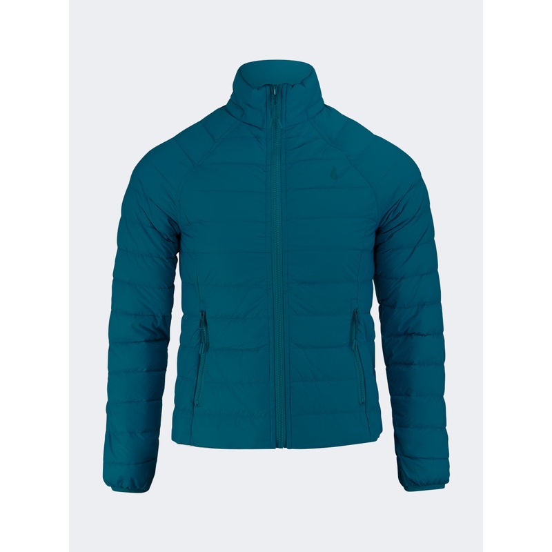 Oil And Gaz Mid Cut Women Lifestyle Jacket Teal/Light Grey