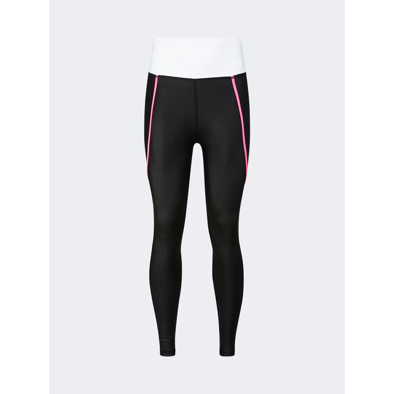 Oil And Gaz Plain Women Lifestyle Tight Black/White/Pink
