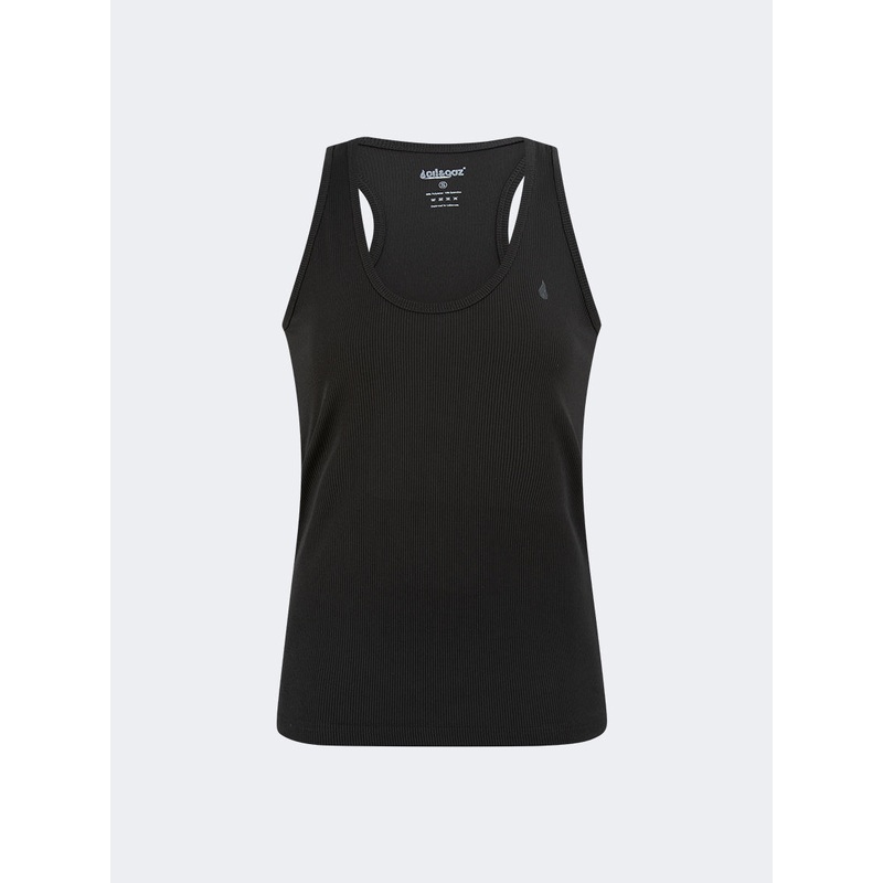 Oil And Gaz Plain Women Training Tank Black