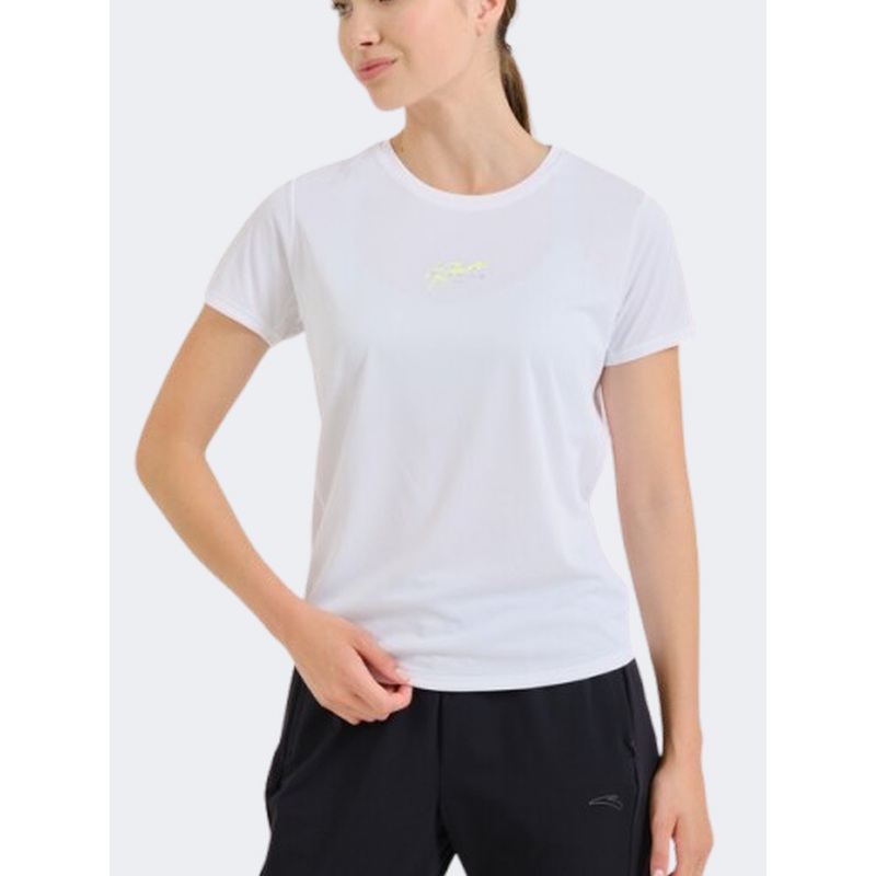 Anta Flow Light Women Running T-Shirt White