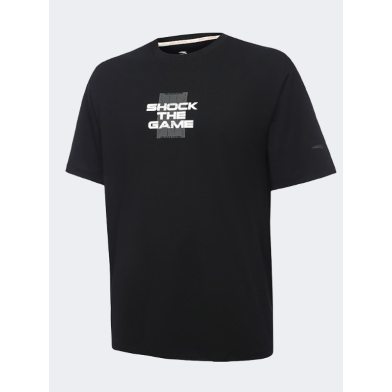 Anta Shock The Game Men Basketball T-Shirt Black