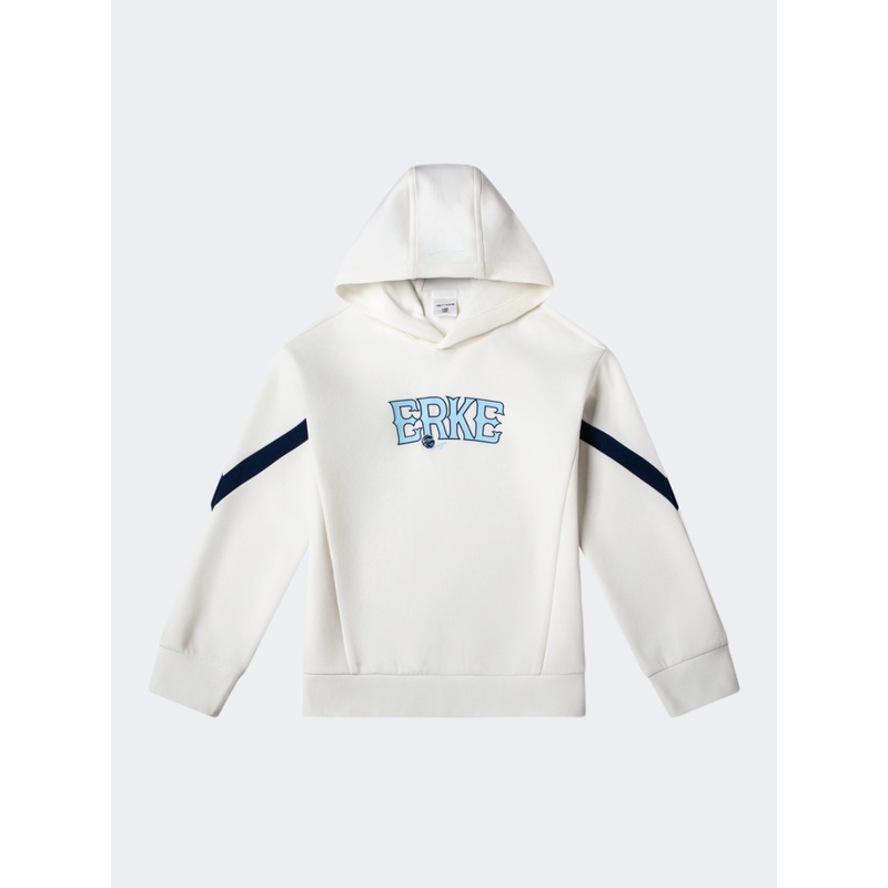 Erke  Kids-Girls Training Hoody White
