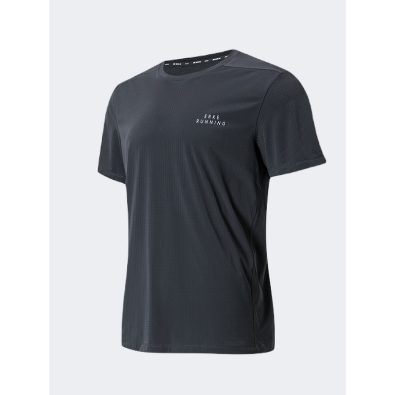 Erke Men Running T-Shirt Dark Grey