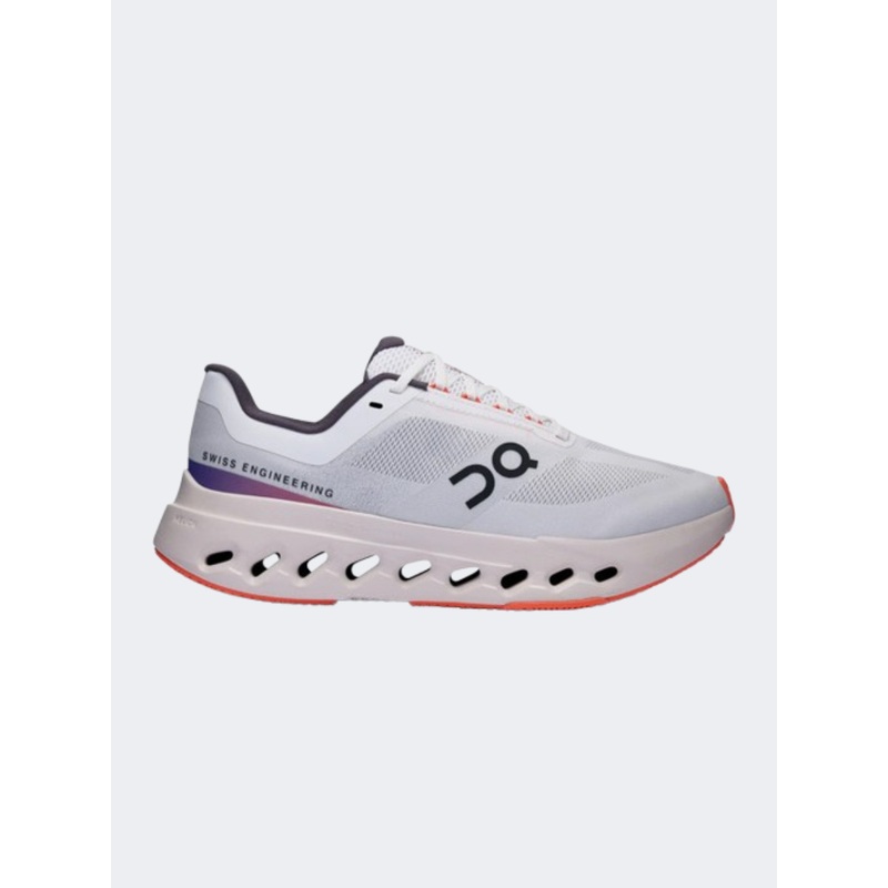 On Cloudsurfer Next 1 Women Running Shoes White/Flame