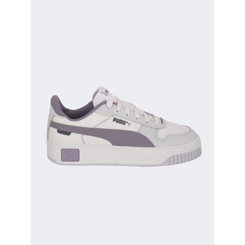 Puma Carina Street Women Lifestyle Shoes White Pale/Silver