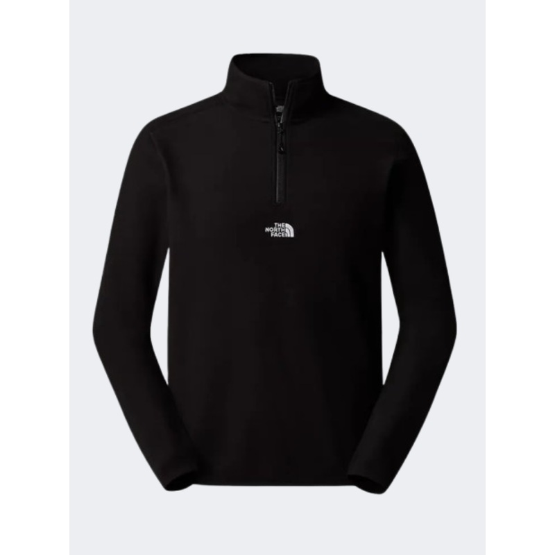 The North Face Glacier Embroid Logo Men Skiing Fleece Black