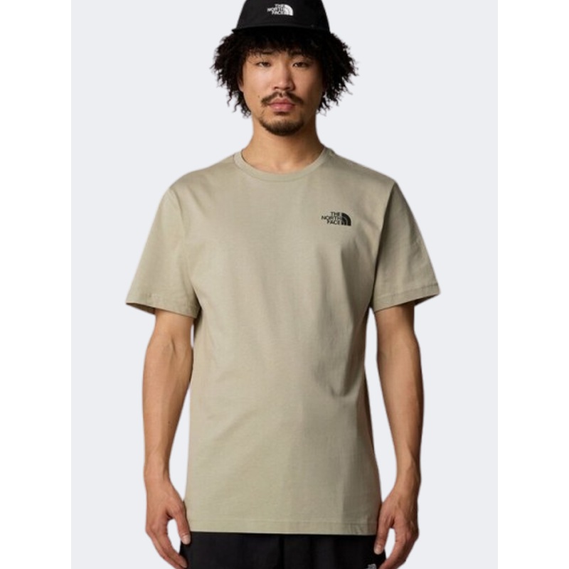 The North Face Redbox Graphic 2 Men Lifestyle T-Shirt Clay Grey/Black