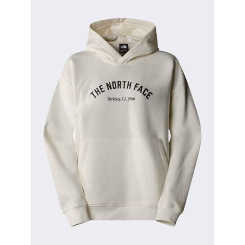 The North Face Varsity Graphic Women Lifestyle Hoody White Dune