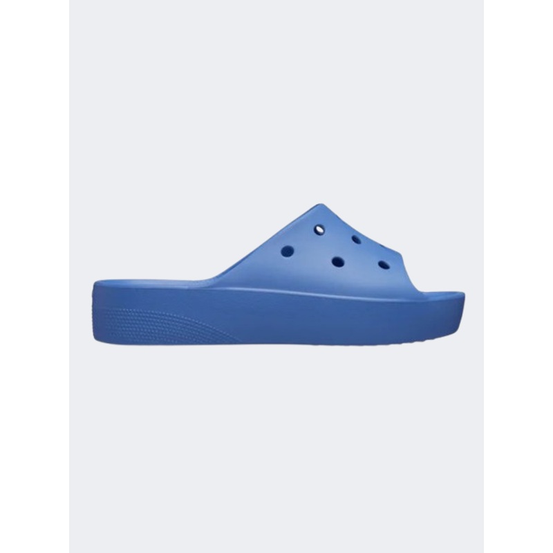 Crocs Classic Platform Women Lifestyle Slippers Elemental Blue