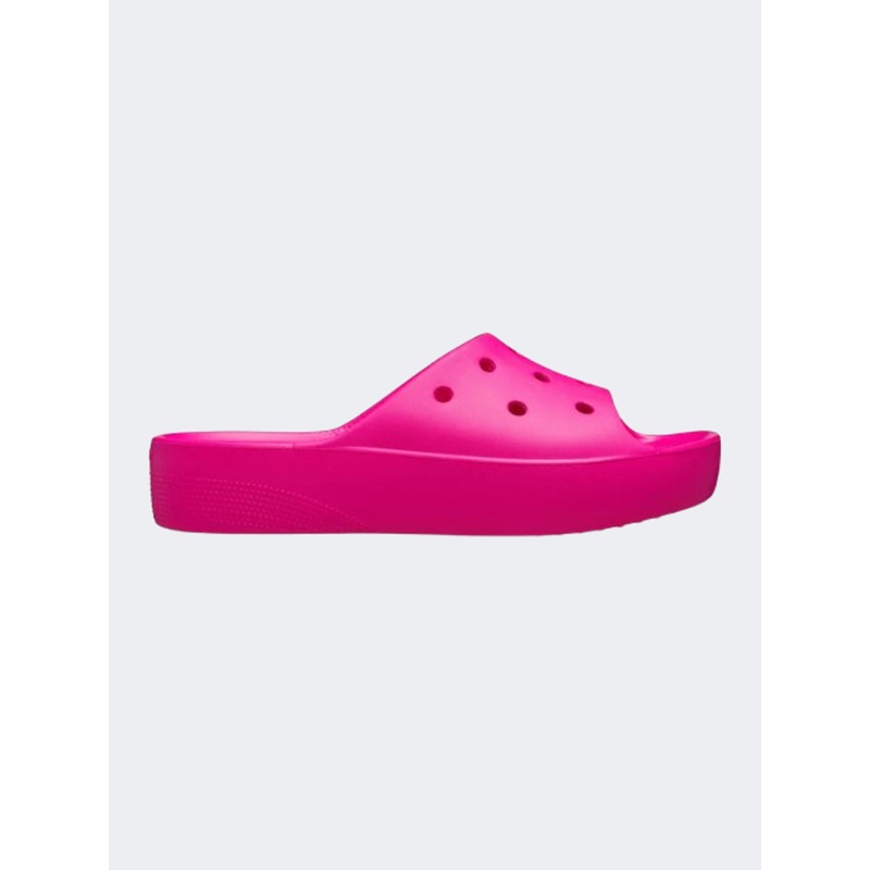 Crocs Classic Platform Women Lifestyle Slippers Pink Crush