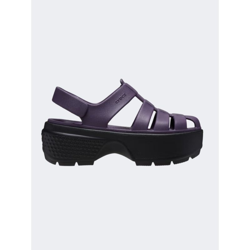 Crocs Stomp Fisherman Unisex Lifestyle Slippers Dark Iris