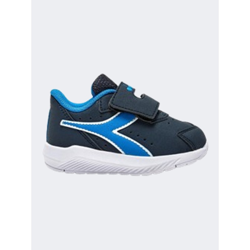 Diadora Falcon 4 Sl Infant-Boys Running Shoes Blue/Navy/White