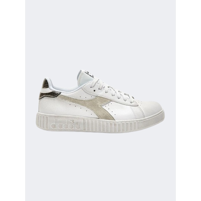 Diadora Game Step Women Lifestyle Shoes White/Grey Siberia