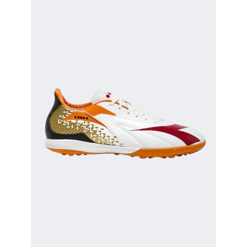 Diadora Maximus Elite R Men Football Shoes White/Pepper/Orange