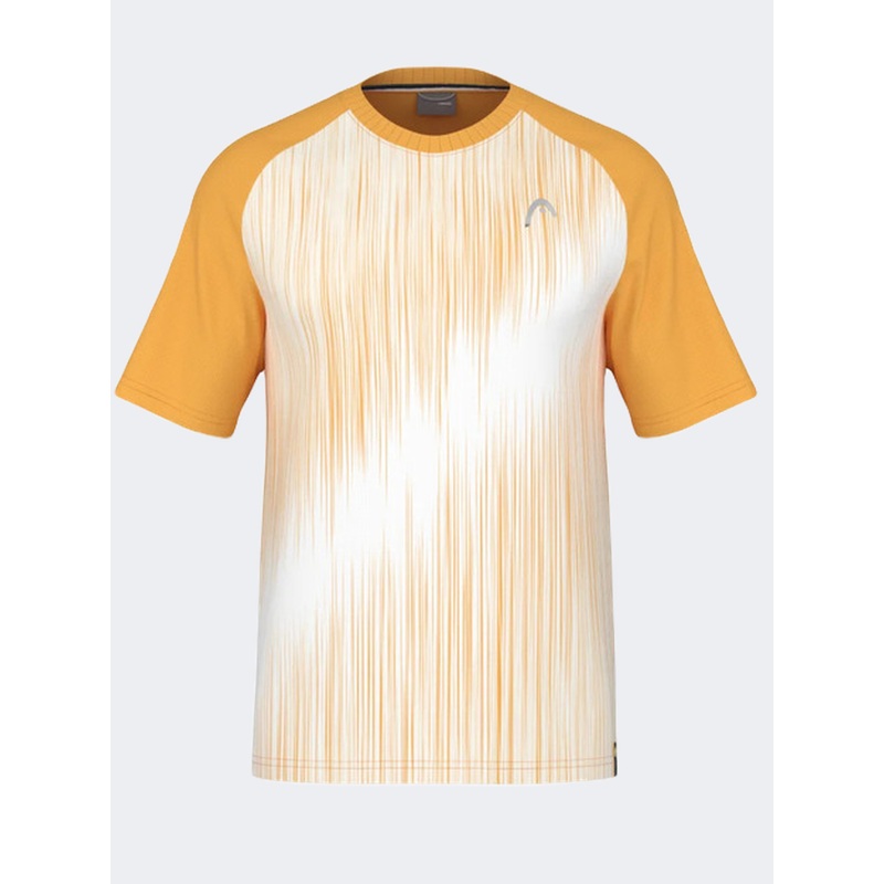 Head Performance Men Tennis T-Shirt Orange/White