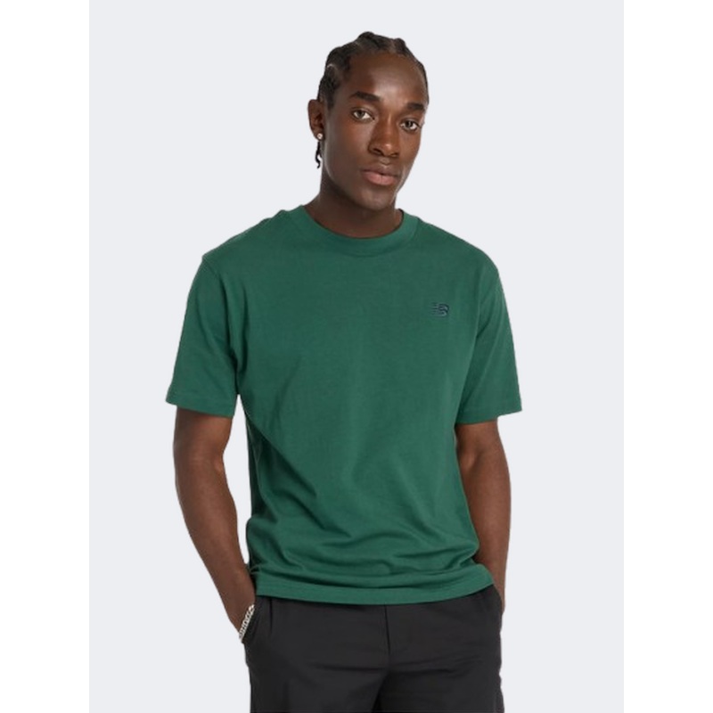 New Balance Athletics Men Lifestyle T-Shirt Nightwatch Green