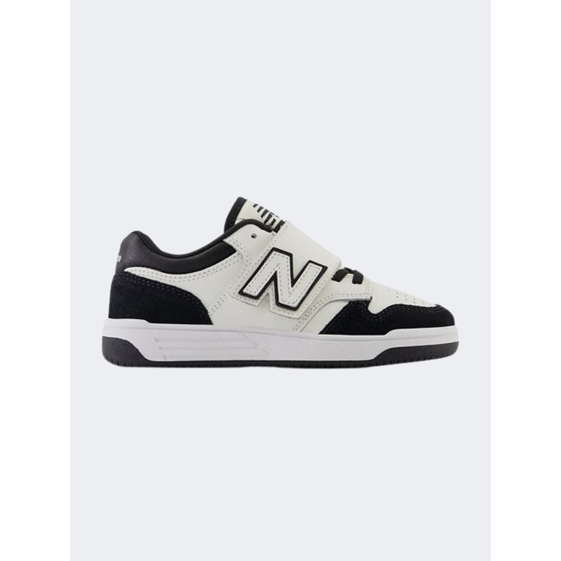 New Balance Bb480 Ps Lifestyle Shoes Black/Sea Salt