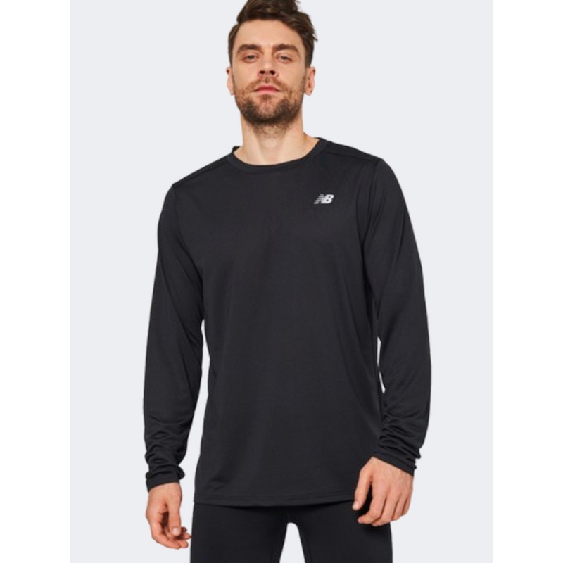 New Balance Core Run Men Performance Long Sleeve Black