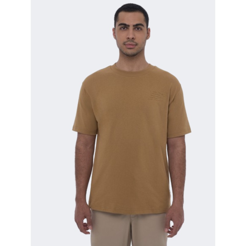 New Balance Essentials Jersey Logo Men Lifestyle T-Shirt Great Plains